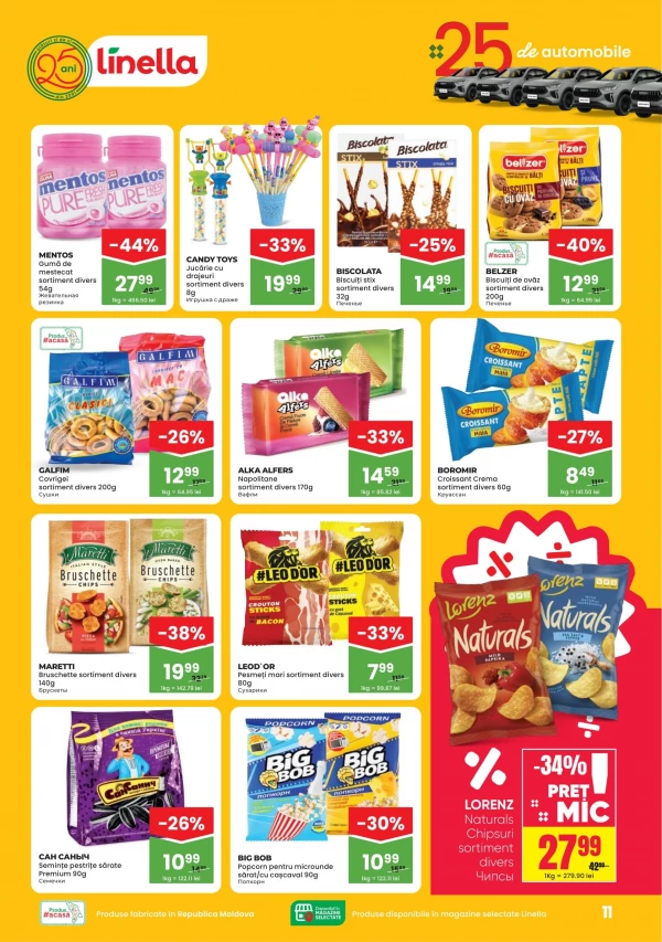 Catalog Linella - Catalogul cu reduceri, pagina 11: reduceri și oferte 8 – 21 octombrie 2026