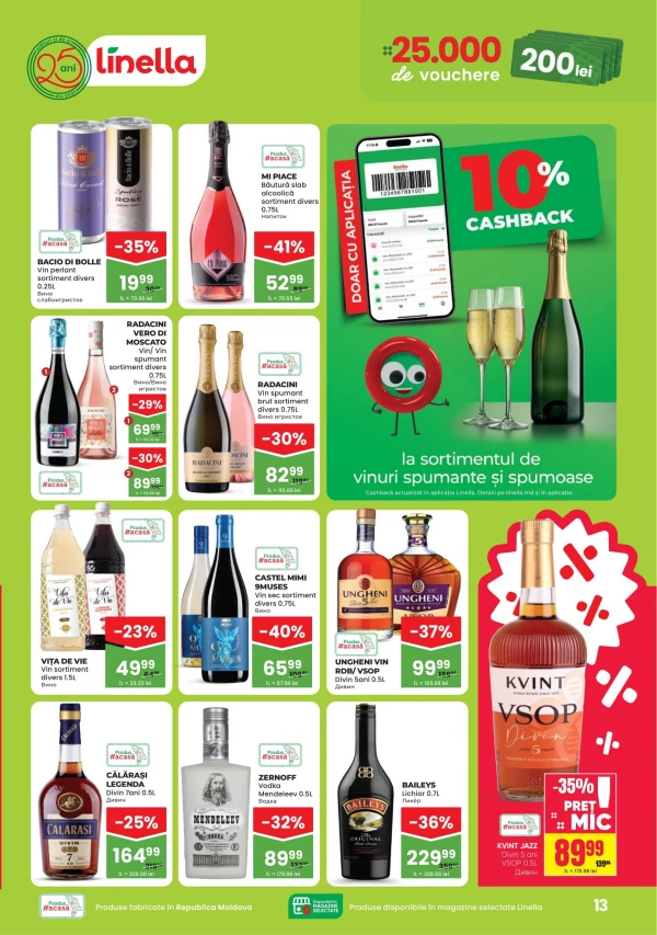 Catalog Linella - Catalogul cu reduceri, pagina 13: reduceri și oferte 8 – 21 octombrie 2026