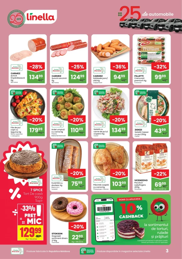Catalog Linella - Catalogul cu reduceri, pagina 3: reduceri și oferte 8 – 21 octombrie 2026
