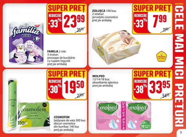 Catalog Zoluşca - Catalogul cu reduceri, pagina 5: reduceri și oferte 12 octombrie – 15 noiembrie 2026