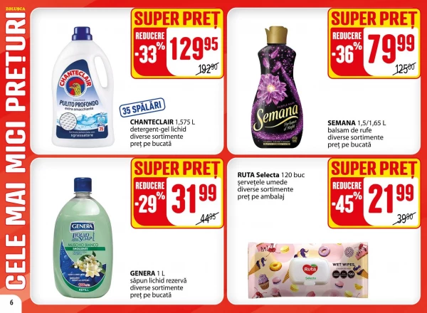 Catalog Zoluşca - Catalogul cu reduceri, pagina 6: reduceri și oferte 12 octombrie – 15 noiembrie 2026