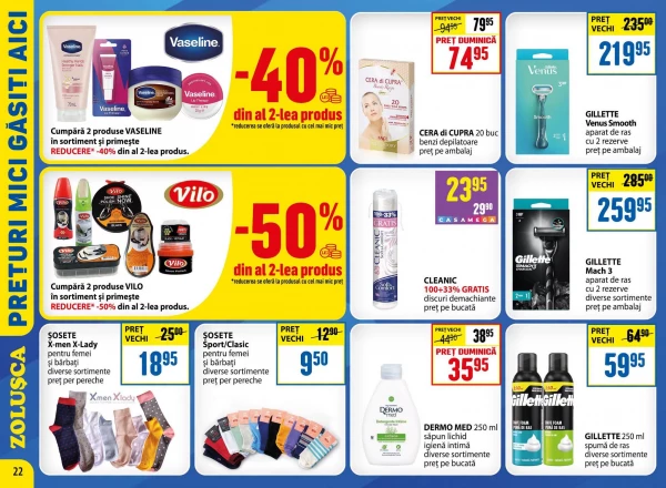 Catalog Zoluşca - Catalogul cu reduceri, pagina 22: reduceri și oferte 12 octombrie – 15 noiembrie 2026