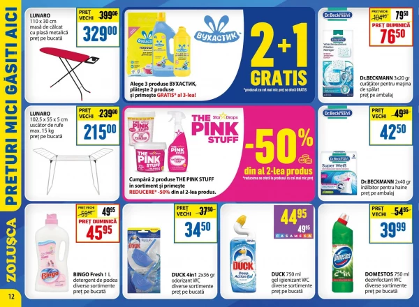 Catalog Zoluşca - Catalogul cu reduceri, pagina 12: reduceri și oferte 12 octombrie – 15 noiembrie 2026