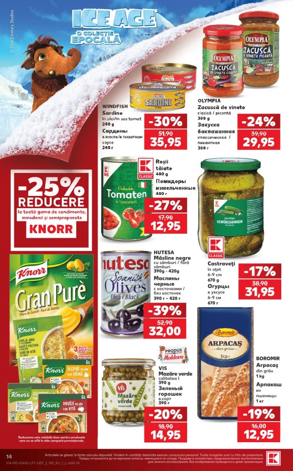 Catalog Kaufland - Catalogul cu reduceri, pagina 14: reduceri și oferte 15 – 21 octombrie 2026