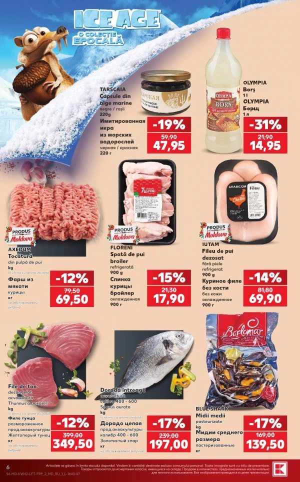 Catalog Kaufland - Catalogul cu reduceri, pagina 6: reduceri și oferte 15 – 21 octombrie 2026