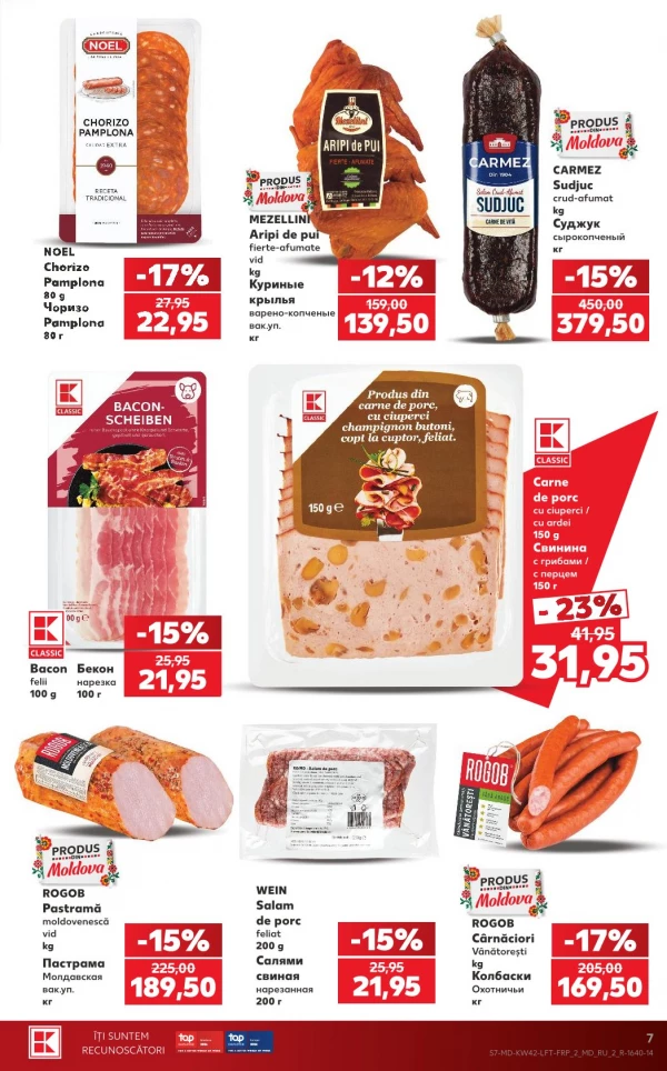 Catalog Kaufland - Catalogul cu reduceri, pagina 7: reduceri și oferte 15 – 21 octombrie 2026