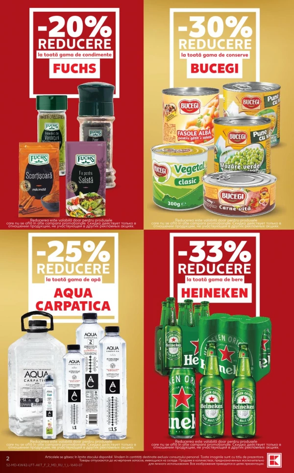 Catalog Kaufland - Catalogul cu reduceri, pagina 2: reduceri și oferte 15 – 21 octombrie 2026