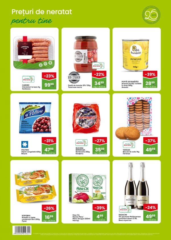 Catalog Linella - Oferte săptămânale, pagina 2: reduceri și oferte 15 – 21 octombrie 2026