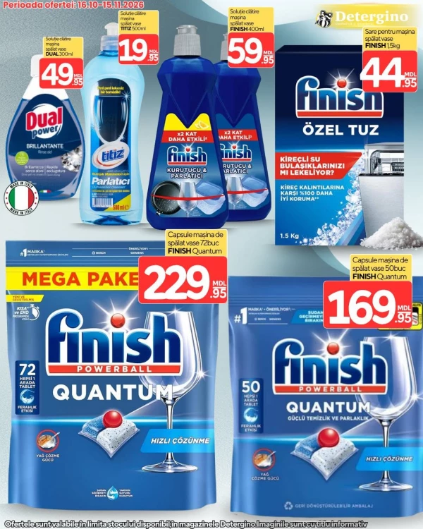 Catalog Detergino - Catalogul cu reduceri, pagina 6: reduceri și oferte 16 octombrie – 15 noiembrie 2026