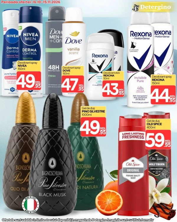 Catalog Detergino - Catalogul cu reduceri, pagina 3: reduceri și oferte 16 octombrie – 15 noiembrie 2026