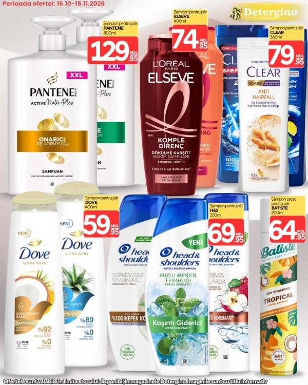 Catalog Detergino - Catalogul cu reduceri, pagina 2: reduceri și oferte 16 octombrie – 15 noiembrie 2026