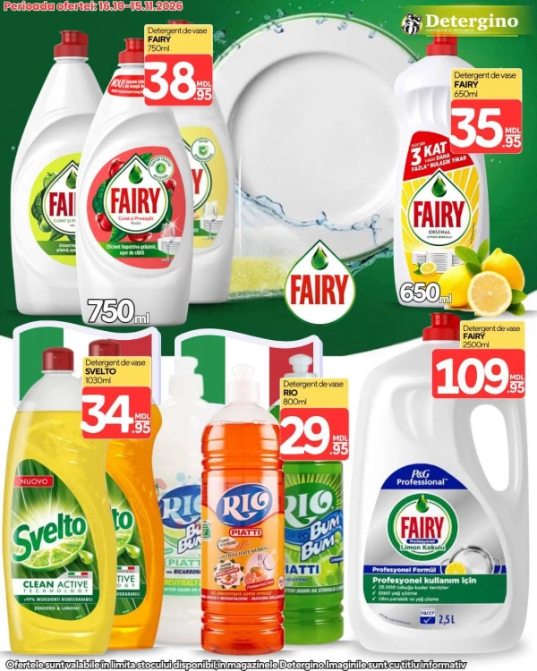 Catalog Detergino - Catalogul cu reduceri, pagina 5: reduceri și oferte 16 octombrie – 15 noiembrie 2026