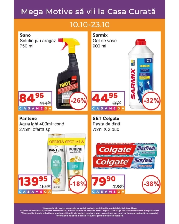 Catalog Casa Curată - Catalogul cu reduceri, pagina 3: reduceri și oferte 17 octombrie – 6 noiembrie 2026