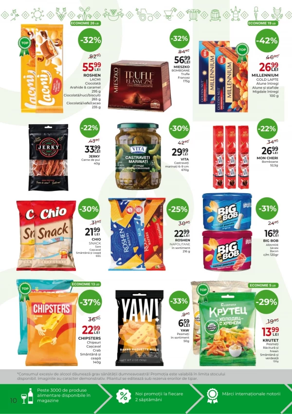 Catalog AlcoMarket - Catalogul cu reduceri, pagina 10: reduceri și oferte 22 octombrie – 4 noiembrie 2026