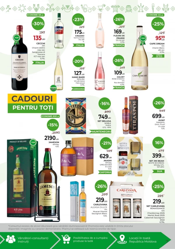 Catalog AlcoMarket - Catalogul cu reduceri, pagina 7: reduceri și oferte 22 octombrie – 4 noiembrie 2026