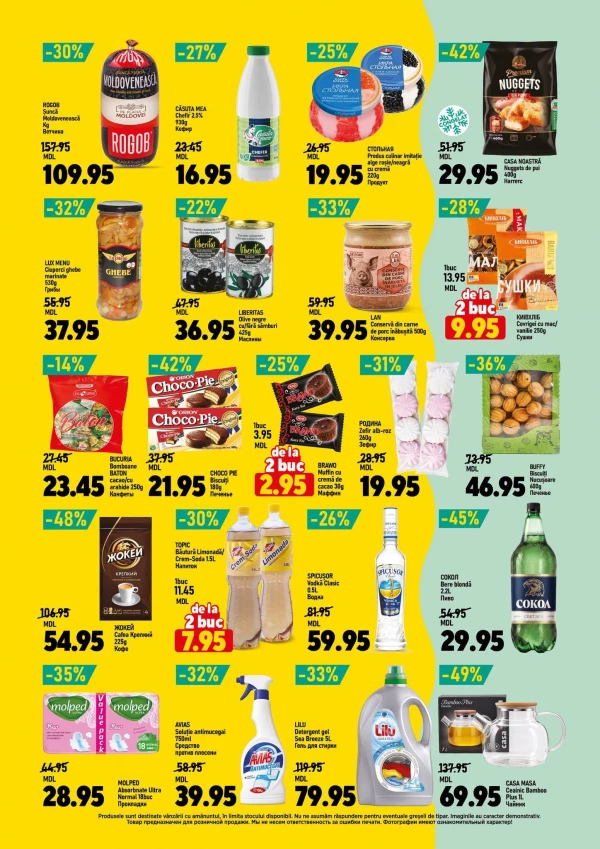 Catalog Cip Market - Catalogul cu reduceri, pagina 2: reduceri și oferte 21 octombrie – 3 noiembrie 2026