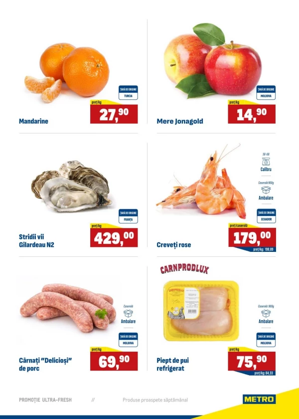 Catalog Metro - Oferta saptaminala, pagina 3: reduceri și oferte 22 – 28 octombrie 2026