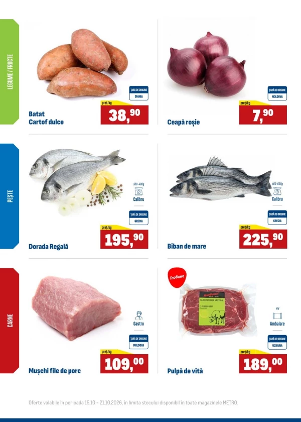 Catalog Metro - Oferta saptaminala, pagina 2: reduceri și oferte 22 – 28 octombrie 2026