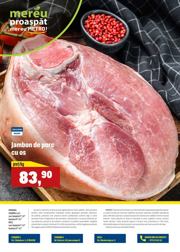 Catalog Metro - Oferta saptaminala, pagina 4: reduceri și oferte 22 – 28 octombrie 2026