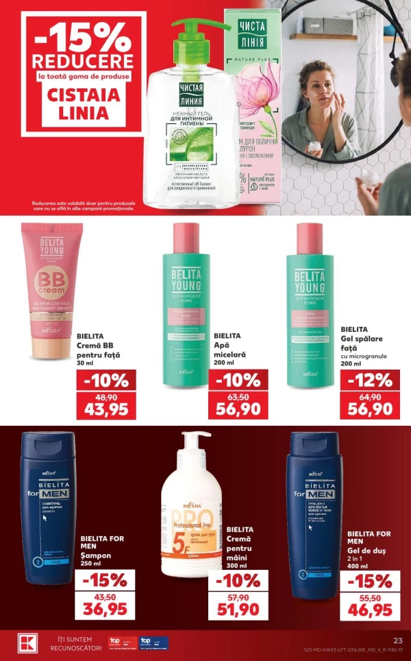 Catalog Kaufland - Catalogul cu reduceri, pagina 23: reduceri și oferte 22 – 28 octombrie 2026