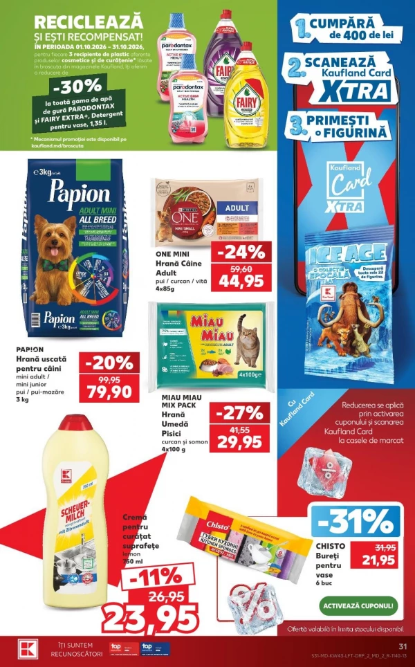 Catalog Kaufland - Catalogul cu reduceri, pagina 31: reduceri și oferte 22 – 28 octombrie 2026