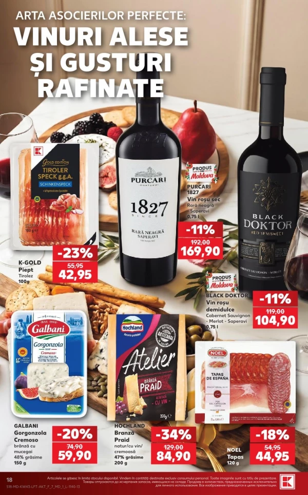 Catalog Kaufland - Catalogul cu reduceri, pagina 18: reduceri și oferte 22 – 28 octombrie 2026