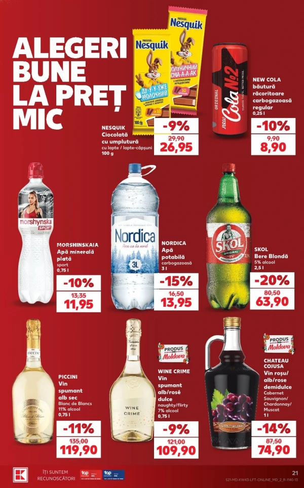 Catalog Kaufland - Catalogul cu reduceri, pagina 21: reduceri și oferte 22 – 28 octombrie 2026