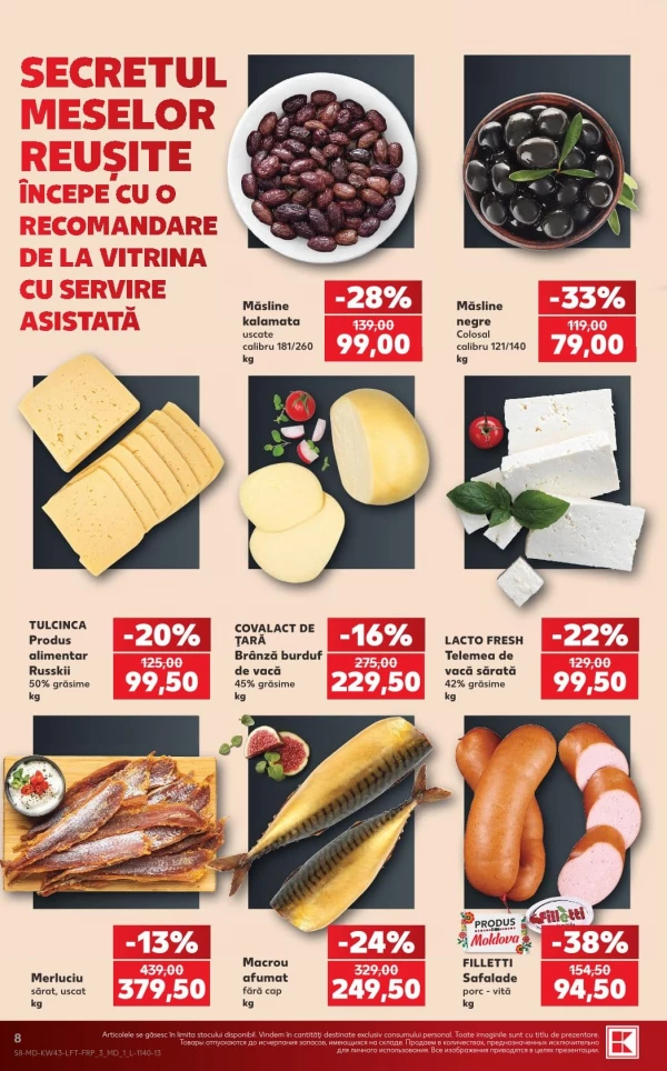 Catalog Kaufland - Catalogul cu reduceri, pagina 8: reduceri și oferte 22 – 28 octombrie 2026