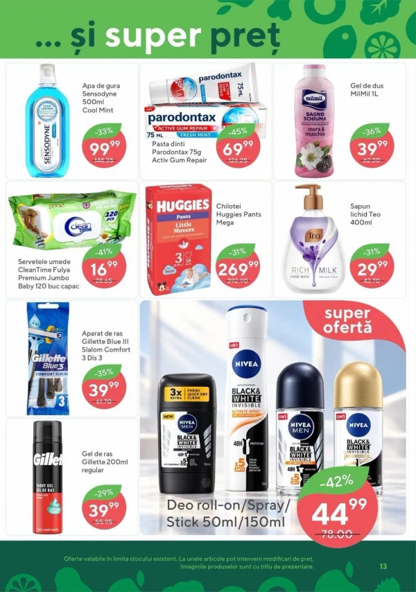 Catalog Bonus - Catalogul cu reduceri, pagina 13: reduceri și oferte 22 octombrie – 4 noiembrie 2026