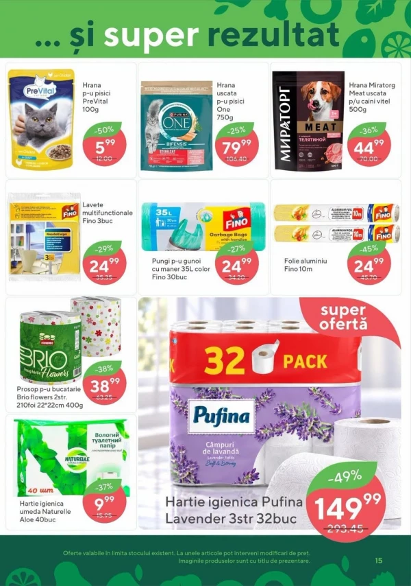 Catalog Bonus - Catalogul cu reduceri, pagina 15: reduceri și oferte 22 octombrie – 4 noiembrie 2026