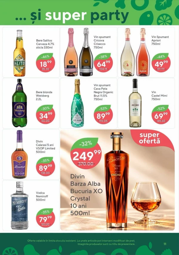 Catalog Bonus - Catalogul cu reduceri, pagina 11: reduceri și oferte 22 octombrie – 4 noiembrie 2026