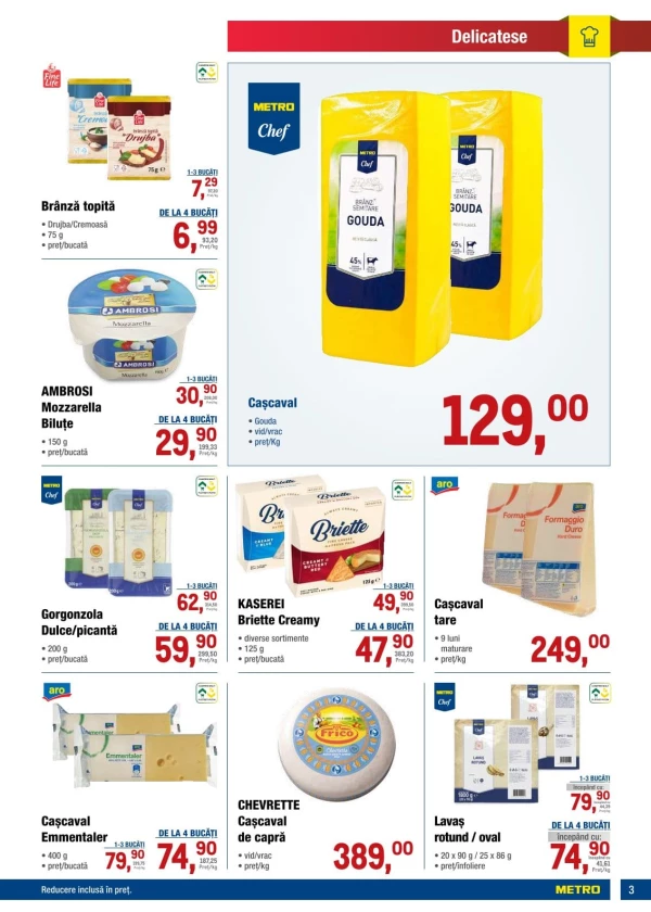 Catalog Metro - Catalogul cu reduceri, pagina 3: reduceri și oferte 29 octombrie – 11 noiembrie 2026