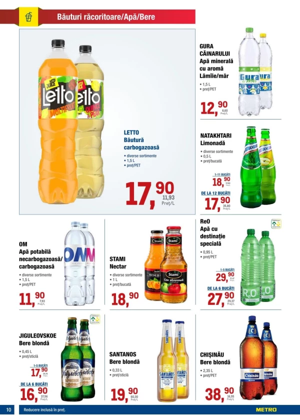 Catalog Metro - Catalogul cu reduceri, pagina 10: reduceri și oferte 29 octombrie – 11 noiembrie 2026