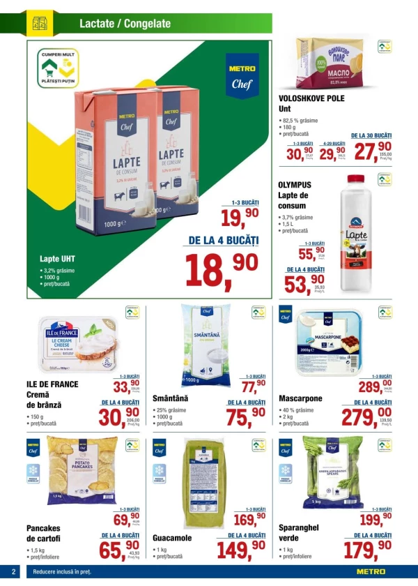 Catalog Metro - Catalogul cu reduceri, pagina 2: reduceri și oferte 29 octombrie – 11 noiembrie 2026