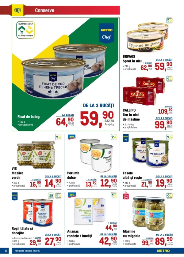Catalog Metro - Catalogul cu reduceri, pagina 6: reduceri și oferte 29 octombrie – 11 noiembrie 2026