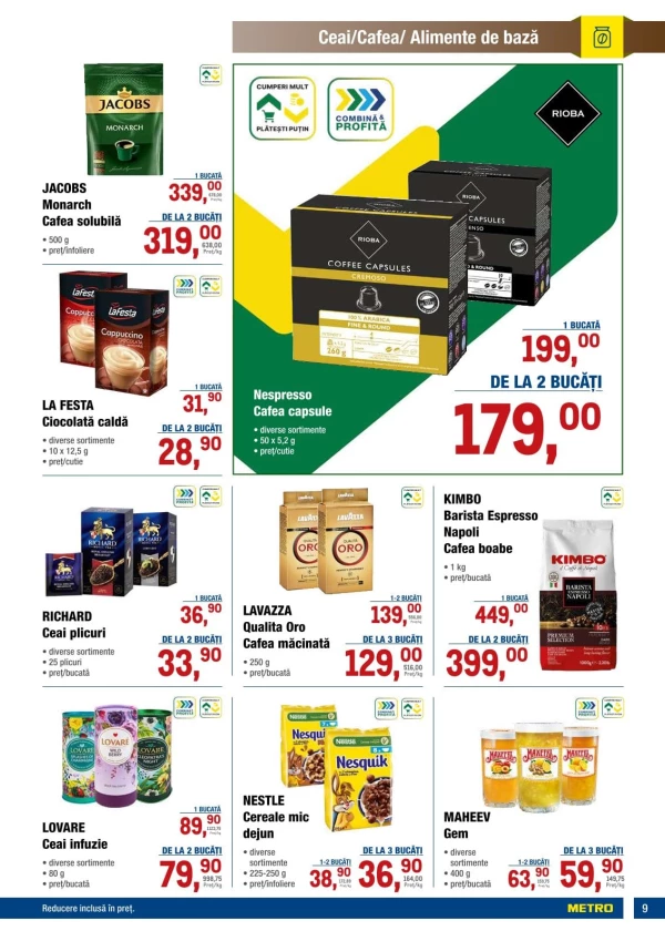 Catalog Metro - Catalogul cu reduceri, pagina 9: reduceri și oferte 29 octombrie – 11 noiembrie 2026