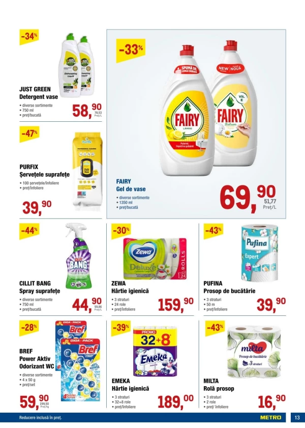 Catalog Metro - Catalogul cu reduceri, pagina 13: reduceri și oferte 29 octombrie – 11 noiembrie 2026
