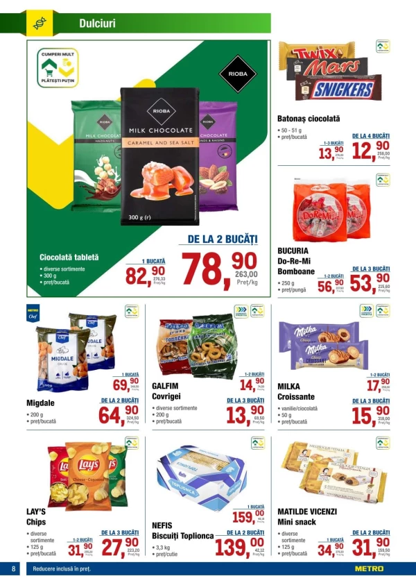Catalog Metro - Catalogul cu reduceri, pagina 8: reduceri și oferte 29 octombrie – 11 noiembrie 2026