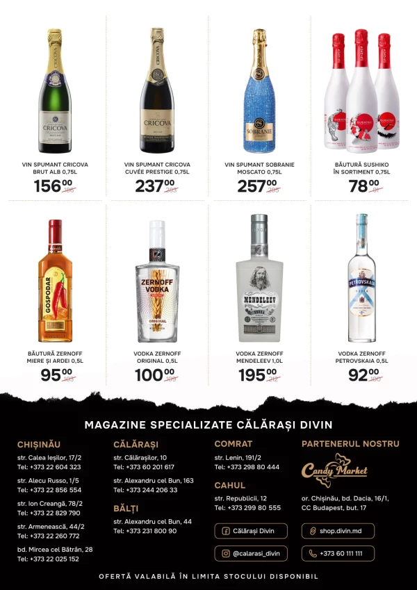 Catalog Călărași Divin - Catalogul cu reduceri, pagina 5: reduceri și oferte 1 – 30 noiembrie 2026