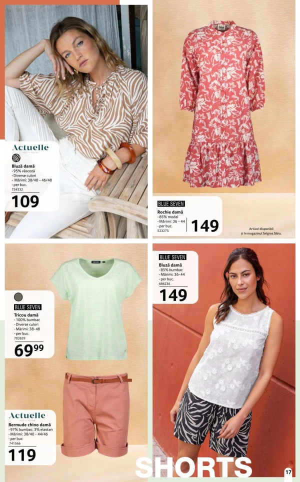 Каталог Selgros - Каталог Moda de vara, страница 17: скидки и акции 15 мая - 11 июня 2026