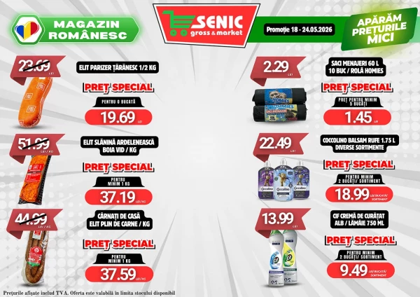 Catalog Senic - Catalogul cu reduceri, pagina 4: reduceri și oferte 18 - 24 mai 2026