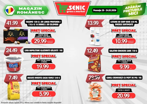 Catalog Senic - Catalogul cu reduceri, pagina 6: reduceri și oferte 18 - 24 mai 2026