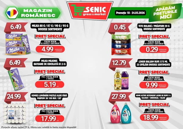 Catalog Senic - Catalogul cu reduceri, pagina 2: reduceri și oferte 18 - 24 mai 2026