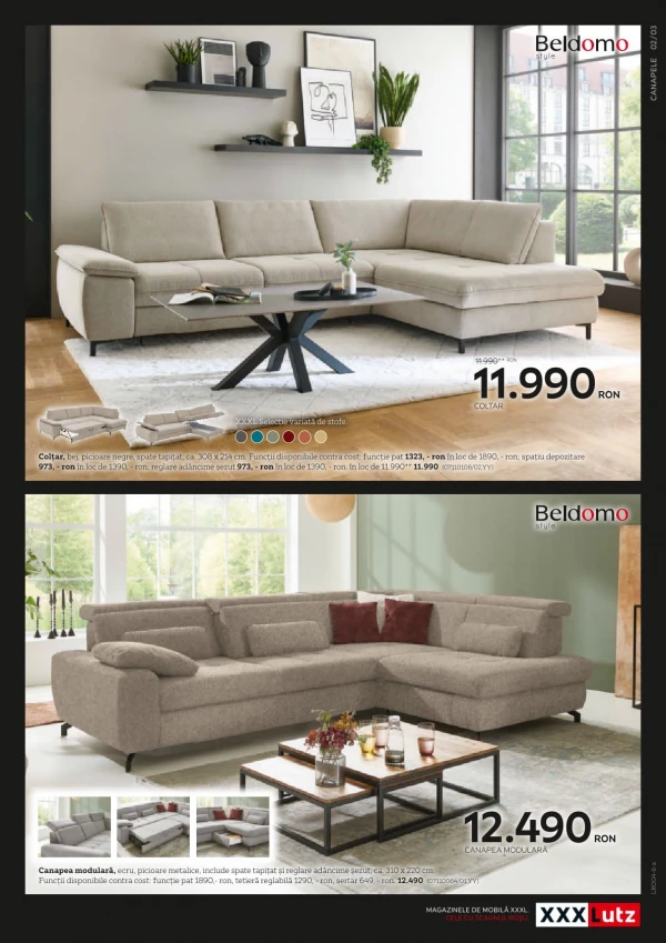 Catalog XXXLutz - Pliant mărci premium, pagina 3: reduceri și oferte 14 mai - 31 decembrie 2026