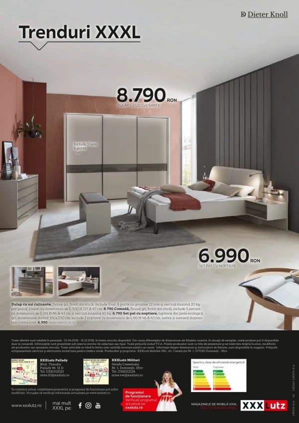 Catalog XXXLutz - Pliant mărci premium, pagina 42: reduceri și oferte 14 mai - 31 decembrie 2026
