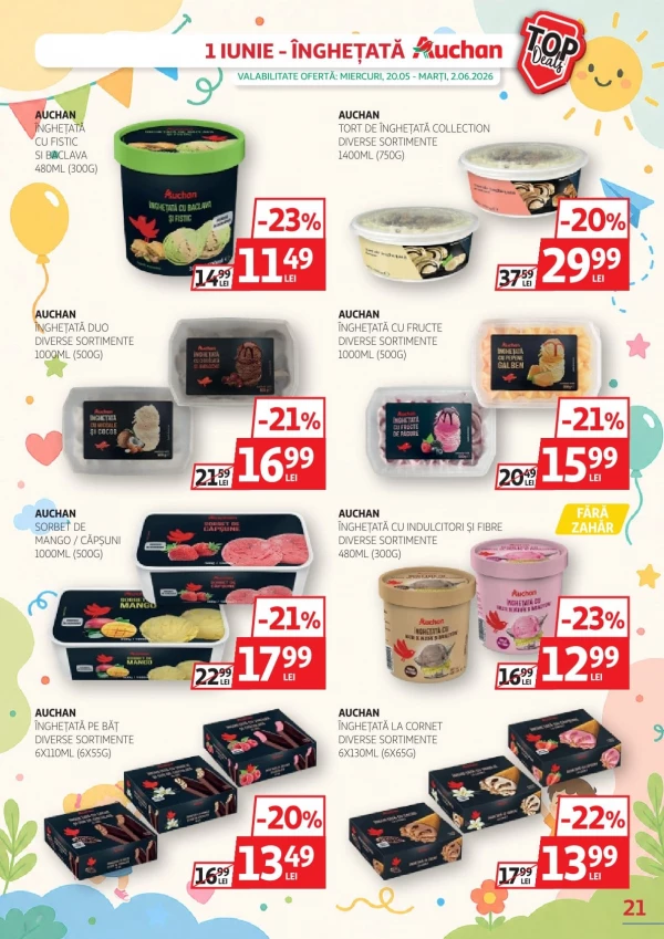 Каталог Auchan - Каталог скидок, страница 21: скидки и акции 20 мая - 02 июня 2026