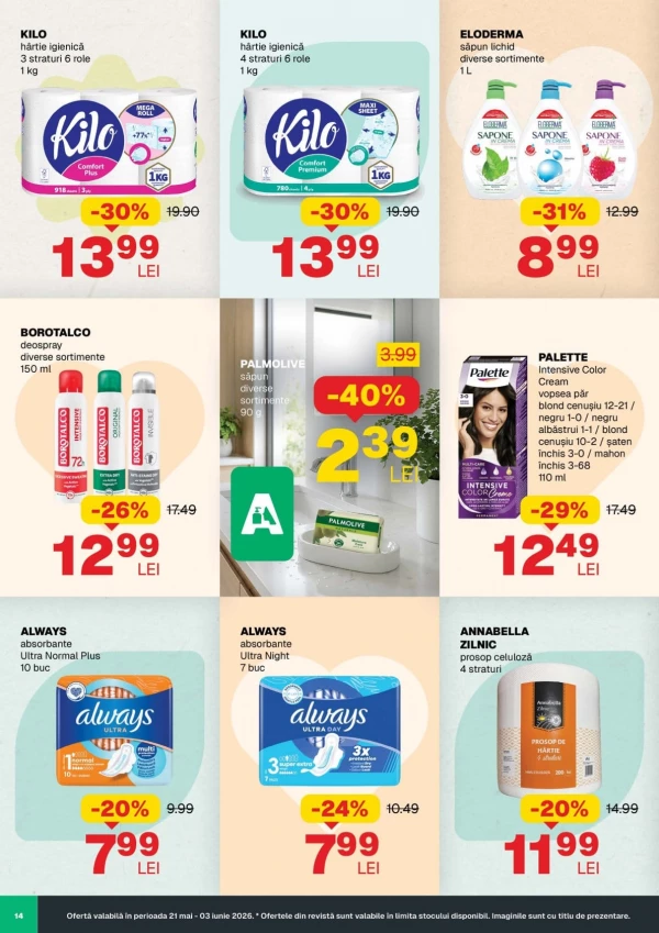 Catalog Annabella - Catalogul cu reduceri, pagina 14: reduceri și oferte 21 mai - 03 iunie 2026