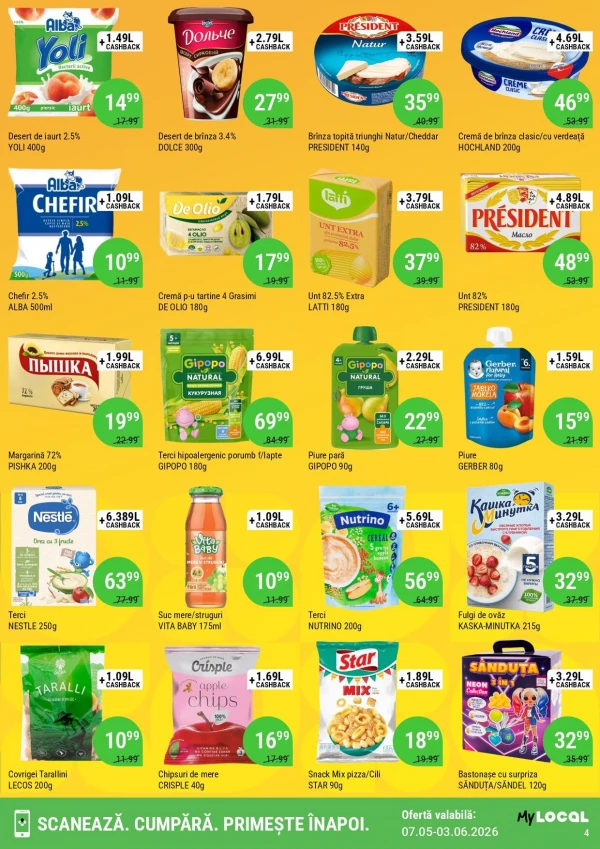 Каталог Local Discounter - Cashback каталог, сторінка 4: знижки та акції 07 травня - 03 червня 2026