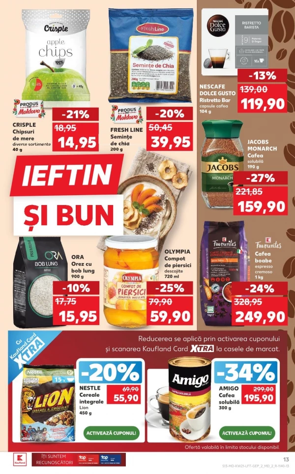 Каталог Kaufland - Каталог знижок, сторінка 13: знижки та акції 21 - 27 травня 2026