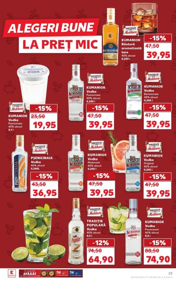 Каталог Kaufland - Каталог знижок, сторінка 23: знижки та акції 21 - 27 травня 2026
